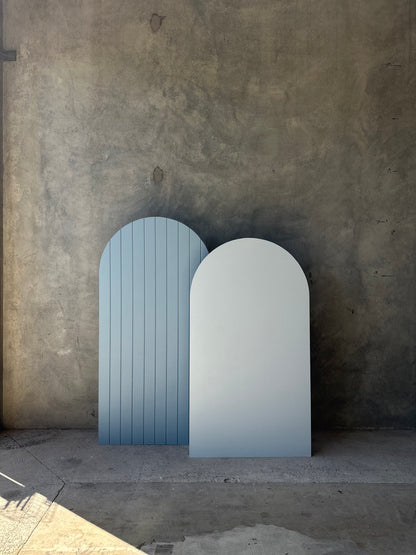 Dusty Blue Backdrop Duo - Double diferent sizes